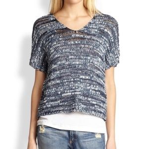 Eileen fisher Brushstrokes knit top,  XS